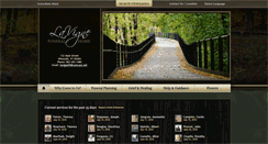 Desktop Screenshot of lavignefuneralhome.com